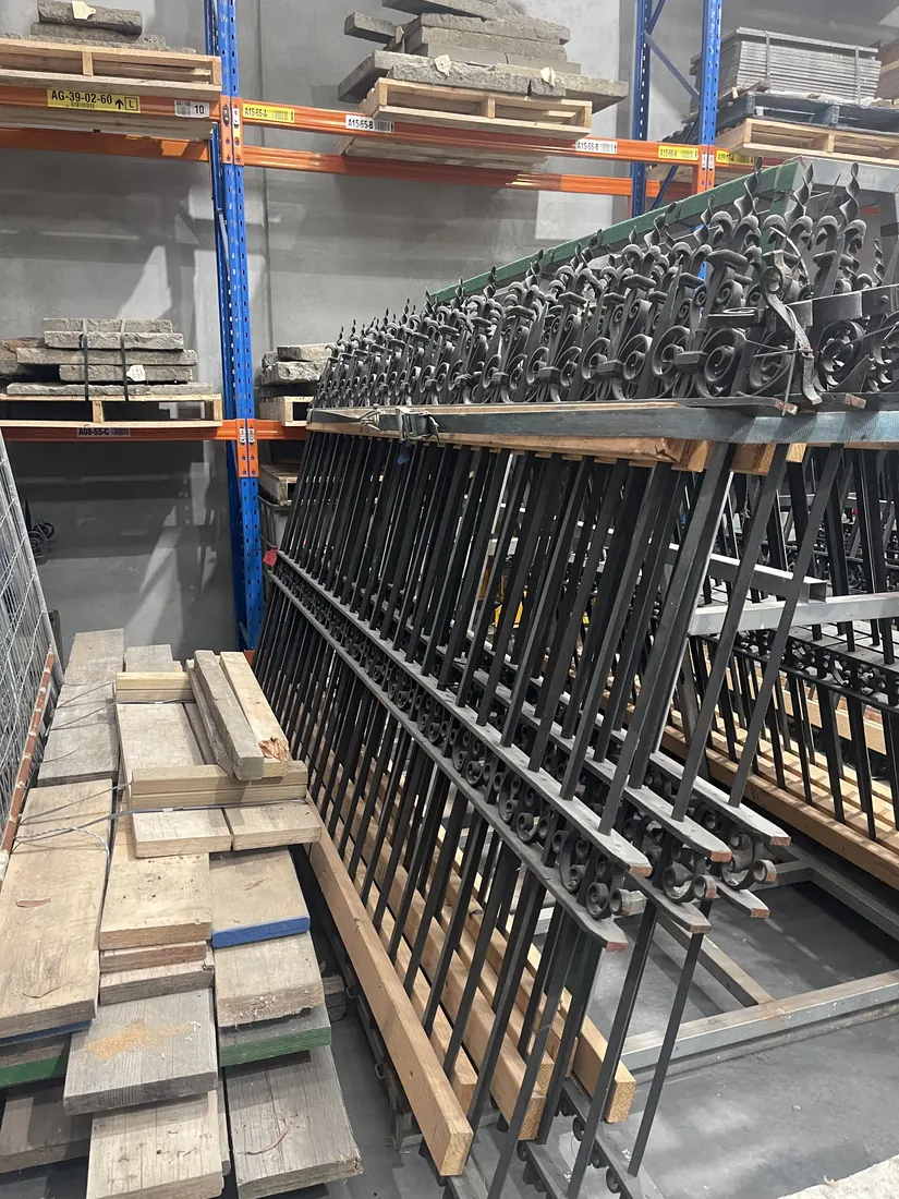 Stone installation works for parliamentary fence project in Melbourne