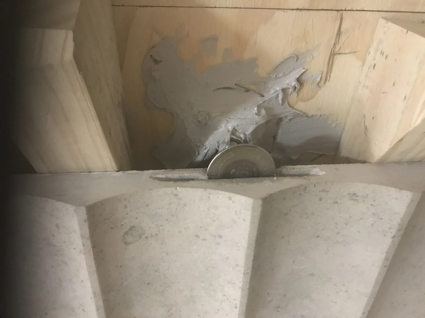 Marble panels prepared and installed for luxury retail interior