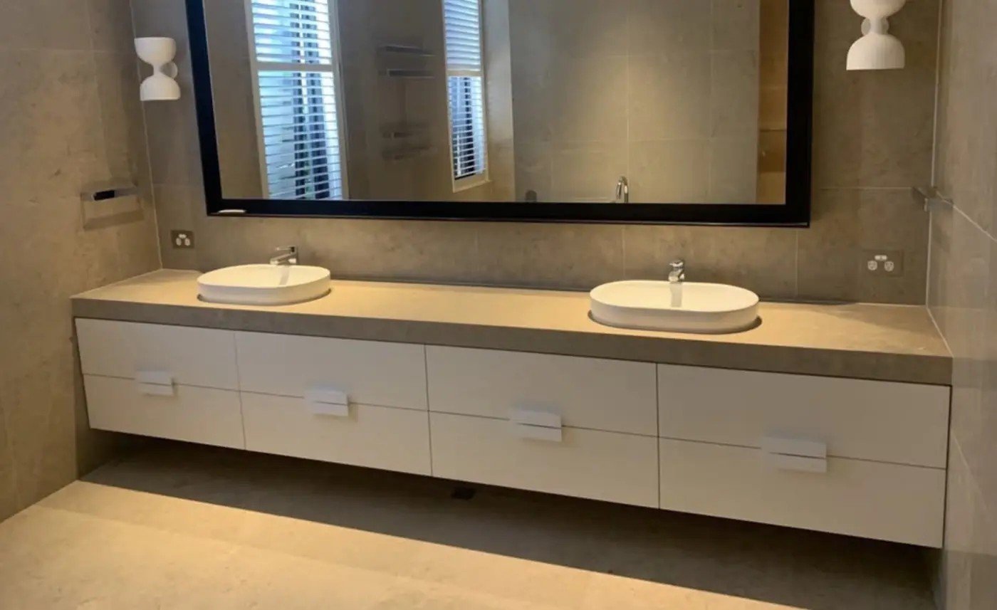 Waterproofing preparation for bathroom wall and floor tiling